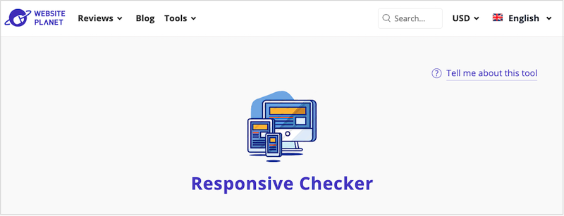 check responsiveness of web pages on different screen sizes
